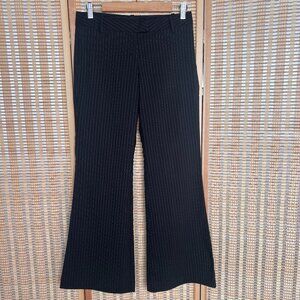 Y2K Zinc lowrise wide leg pinstripe pants size 3 with belt loops